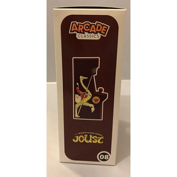 New! Basic Fun Arcade Classics Atari Joust Mini Cabinet Electronic Game Midway - Picture 6 of 10